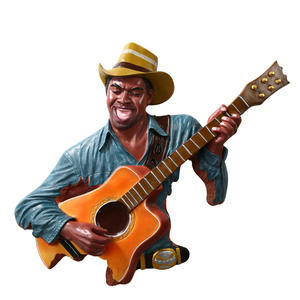 ResinJazz Lecteur de musique Figurines bar Décor - Product Image 5