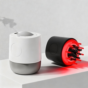 2 in 1 Electric <b>Hair</b> Growth <b>Hair</b> Oil Applicator Metal <b>Roller</b> Ball Smooth Massage <b>Hair</b> Scalp Massager - Product Image 2