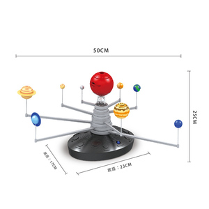 HOYE-jouets d'expérimentation <span class=keywords><strong>du</strong></span> système <span class=keywords><strong>solaire</strong></span>, modèle <span class=keywords><strong>des</strong></span> 8 planètes <span class=keywords><strong>du</strong></span> système <span class=keywords><strong>solaire</strong></span>, projection 3D, science éducative pour enfants - Product Image 5