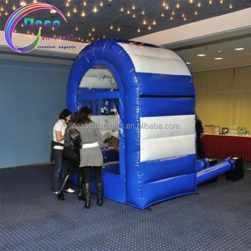 New style inflatable cash cube/inflatable money booth/machine