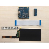 Écran LCD 5.5 pouces 2K 2560x1440 avec carte de pilote pour imprimante 3D, VR, projecteur DIY