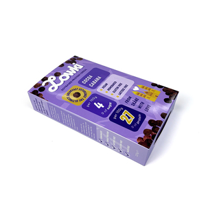 Tùy chỉnh có thể gập lại ván carton lưu trữ bao bì thực phẩm nhà sản xuất ngũ cốc bán lẻ các tông hiển thị hộp sản phẩm dập nổi - Product Image 3