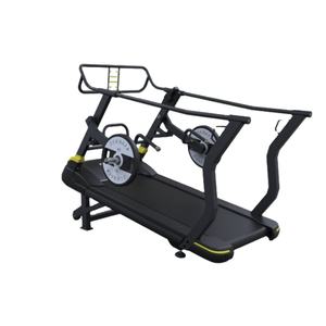 Tapis roulant mécanique plat <span class=keywords><strong>cardio</strong></span> avec écran LED, cadre en acier, plage de vitesse de 0 à 20 km/h - Product Image 1