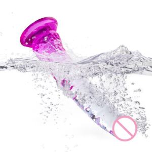 2023 coloré TPE gode 8 pouces doux réaliste gode avec ventouse puissante G Spot stimulateur femmes Masturbation adulte Sex Toy - Product Image 5