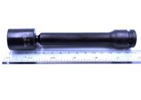 Adaptateur de clé électrique à joint universel 150 mm en acier au chrome-molybdène, douilles pivotantes hexagonales profondes