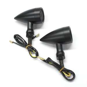 15 LED Clignotants de Frein et de Position pour Moto, Noirs avec Lumières Rouges, Compatibles avec Harley, Honda, Chopper - Product Image 3