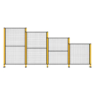 Arbeits schutz Maschinen zaun Roboter zaun Nahtloser Werkstatt zaun