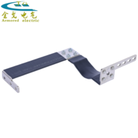 Jinge JGFCB059 Gaine thermorétractable en cuivre flexible à entretien facile, surface nickelée, taille personnalisable pour