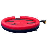 Commercial Pvc Rodeo Ride Mécanique Équitation Taureau Gonflable Adultes Mécanique Taureau Matelas D'équitation Taureau Tapis Gonflable