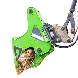 Meistverkaufter Hydraulischer Wurzelschneider für Bagger, All-in-One Zubehör zum Ausgraben & Schneiden von Wurzeln für Stubbenbeseitigung & -zertrümmerung - Product Image 3