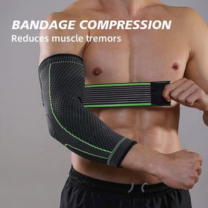 VBOSi 2137 Al por mayor, Soporte <span class=keywords><strong>de</strong></span> <span class=keywords><strong>codo</strong></span> antideslizante y transpirable con soporte <span class=keywords><strong>de</strong></span> brazo completo, Manga <span class=keywords><strong>de</strong></span> compresión para el <span class=keywords><strong>codo</strong></span> para hombres y mujeres, para el <span class=keywords><strong>codo</strong></span> <span class=keywords><strong>de</strong></span> <span class=keywords><strong>tenista</strong></span> - Product Image 3