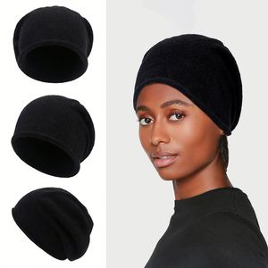 Gorros de Invierno para Mujer al por Mayor, Estilo Simple, Cálidos, Lisos, con Logotipo Personalizado - Product Image 6