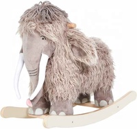 Gros Enfants Éléphant Poupée Trucs Éléphant Géant En Peluche Bébé Chaise À Bascule Jouet Cheval À Bascule En Bois