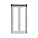 <b>Frame</b> For 6 2x3 Modules Light <b>Grey</b> 41.8 X 22.9 Cm Height 5.5 Cm Door Window <b>Frame</b> - Product Image 1