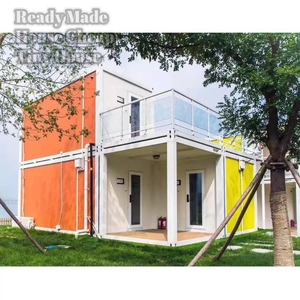 Casa pequeña prefabricada de lujo, casa Modular de 2 pisos, fácil de montar, moderna, China - Product Image 2