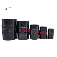 OEM Personnalisé 45 #   Accouplement de moteur en acier à couple élevé, manchon élastique en forme d'étoile pour accouplements d'arbres