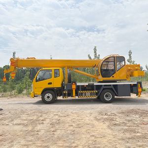 Kama 10t טלסקופי בום משאית מנוף מיני מנוף נייד הידראולי עגור לבנייה עבודות - Product Image 4