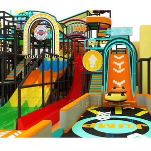Ultimo Design Parco Giochi per Bambini Personalizzato Attrezzatura per Giochi Morbidi al Coperto Gioco d'Avventura con Grande Scivolo per Centri Commerciali - Product Image 2