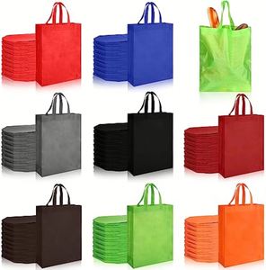 Sac de courses non tissé TNT imperméable, faible MOQ 50 pièces, sac de transport Bolas non tissé, sac non tissé personnalisé avec logo en stock - Product Image 1