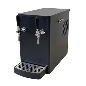Hochwertiger Edelstahl Zugbier-Dispenser Bierkühlgerät Tischtyp Bierkühler