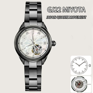 Reloj de Lujo para Mujer de 36 mm, Automático, Mecánico, con Cristal de Zafiro, Bisel con Diamantes, Elegante Brazalete de Acero Inoxidable, Moderno - Product Image 5