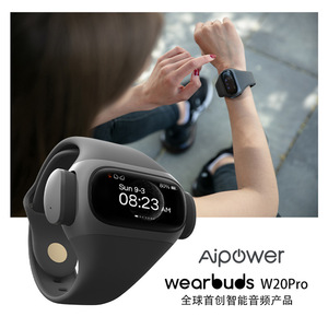 Wearbuds Pro สายรัดข้อมืออัจฉริยะไร้สาย 5.0 สำหรับนักกีฬา นาฬิกาและหูฟังในตัว - Product Image 4