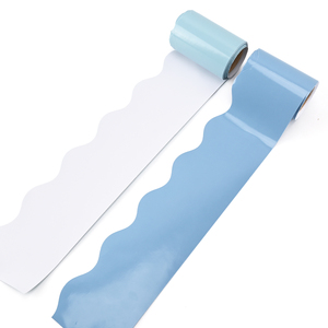 Papel Decorativo Autoadhesivo Removible, Resistente al Aceite, con Borde de Color para Decoración de Paredes y Tableros de Anuncios - Product Image 5