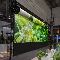 Écran LED flexible et enroulable P2.6 pour intérieur, idéal pour les décors de scène et les stands d'exposition
