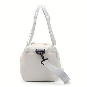 QIANKU Unisex Outdoor Duffle Gym Bag Waterproof Nylon Large Capacity Fashionable Zipper Closure Lightweight Portable Shoe - Product Image 2
