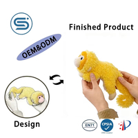 Vente directe d'usine, jouets en peluche en forme de singe mignon, tailles personnalisées, certifiés CE, pour cadeau promotionnel