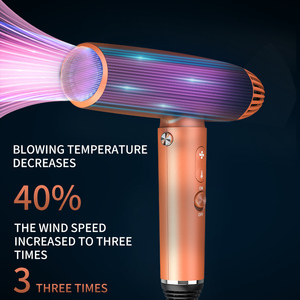 Ulelay nuovo Design a temperatura costante BLDC Motor Slim Smart asciugacapelli ad alta velocità 1600W LED asciugacapelli con ioni negativi - Product Image 5