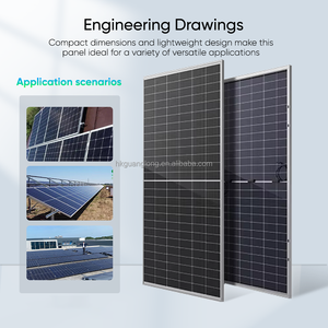 Módulo de Panel Solar Fotovoltaico de 680W, Precio de Fábrica al por Mayor para Sistemas Solares Residenciales y Comerciales Fuera de la Red - Product Image 2