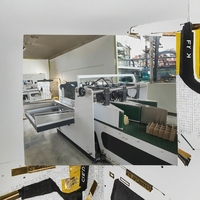 Máquina Automática para Ensamblar Cartón Corrugado con Apilador para Cajas de Cartón