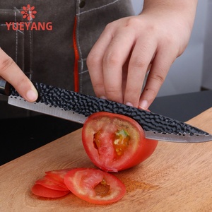 Yueyang mới sáu mảnh thép không gỉ búa mô hình dập nổi giả mạo phun sơn nhà bếp dao thiết lập với gói xử lý Hộp quà tặng - Product Image 5