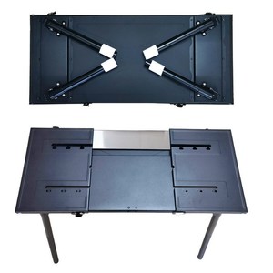 <span class=keywords><strong>Barbecue</strong></span> pliable en acier, conception personnalisée OEM, moderne, portable pour l'extérieur, extra épais, noir/argent, 8 kg - Product Image 2