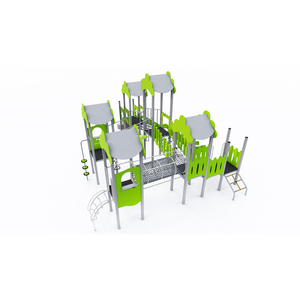 Equipo de entretenimiento al aire libre para niños HPL Parque de juegos comercial e instalaciones de Juguetes - Product Image 4