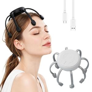 เครื่องนวดศีรษะปรับได้ 360 องศา รุ่น 0728 ชาร์จไฟได้ ผลิตจากวัสดุ PP อัจฉริยะ สำหรับมืออาชีพ - Product Image 3
