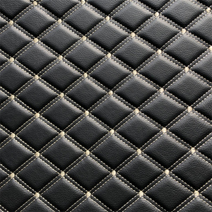 Matériau de tapis de voiture en cuir Matériaux de tapis de voiture en PVC personnalisés Matériaux de couverture de siège en rouleau avec la meilleure qualité - Product Image 6