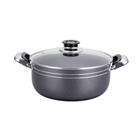 Ensemble de casseroles en céramique antiadhésives avec poêles et marmites pour la cuisine à domicile, faitout et marmite à soupe en aluminium