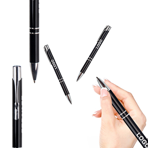 Promotional Printed Brand Metal Aluminum Ballpoint Pen Wholesales Personalized Advertise Custom Logo Laser Engraved Gifts - Product Image 3