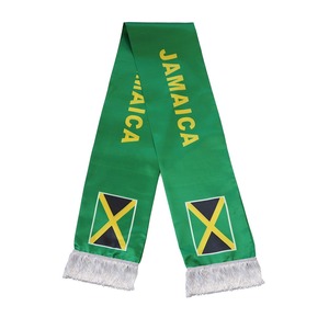Bufanda de Satén de Poliéster con Borlas, 14*21cm, con la Bandera Personalizada de Brasil y Argentina para la Copa Nx de Fútbol, Transpirable, para Eventos Deportivos Masculinos - Product Image 3