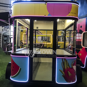 Carrito de Comida Eléctrico con 4 Ruedas, Equipado con Cocina Completa, Personalizable, para Venta Ambulante de Café, Helados y Snacks - Product Image 3