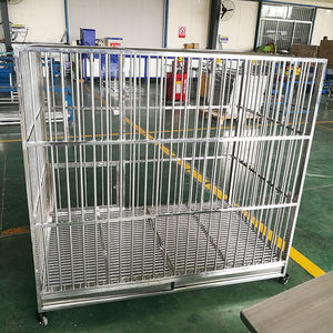 L'usine Lize vend des cages pour animaux de compagnie en acier inoxydable extra-larges, intérieures et extérieures, pour chiens lourds - Product Image 3