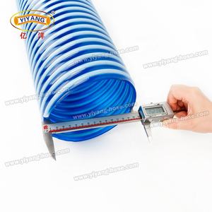 مصنع في الصين 3 4 6 8 بوصة 6 متر 12 متر طول أزرق PVC من أجل ري إندونيسيا مضخة مياه ثقيلة - Product Image 4