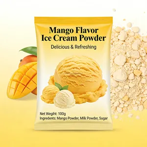 Mélange instantané pour glace molle au goût mangue |   Fournisseur de poudre de <span class=keywords><strong>crème</strong></span> <span class=keywords><strong>glacée</strong></span> <span class=keywords><strong>sans</strong></span> produits laitiers en marque privée |   Rendement élevé et texture crémeuse en provenance de Chine - Product Image 6
