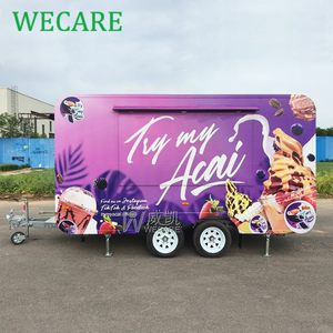 Wecare Ngoài Trời Cocktail Cà Phê Nước Trái Cây Thanh Kem Trailer Di Động Nhà Bếp Hot Dog Taco Burger Bánh <span class=keywords><strong>Pizza</strong></span> Thực Phẩm Xe Tải Với Đầy Đủ Nhà Bếp - Product Image 5