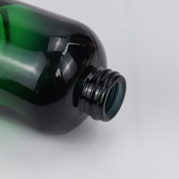 Vente chaude usine – Bouteille diffuseur à roseaux ronde en verre de luxe personnalisée 100ml 150ml 200ml pour huiles essentielles et parfums, avec logo personnalisé
