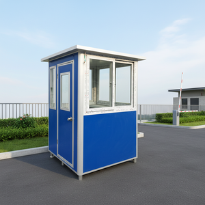 Cabine de péage routière TOPPRE à prix abordable, conception intérieure personnalisée OEM Chine, avec grand espace de travail confortable, cabine de garde - Product Image 4