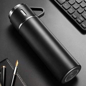 Custom Logo Silk Screen Printed Business Gift Set Sport Insulated Hot Cold <b>Tea</b> Coffee 316 Stainless Steel <b>Thermos</b> Water Bottle - Product Image 4