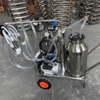 Nouvelle machine à traire pour bovins et ovins en acier inoxydable 304, résistante aux hautes températures et à la corrosion, garantie 1 an